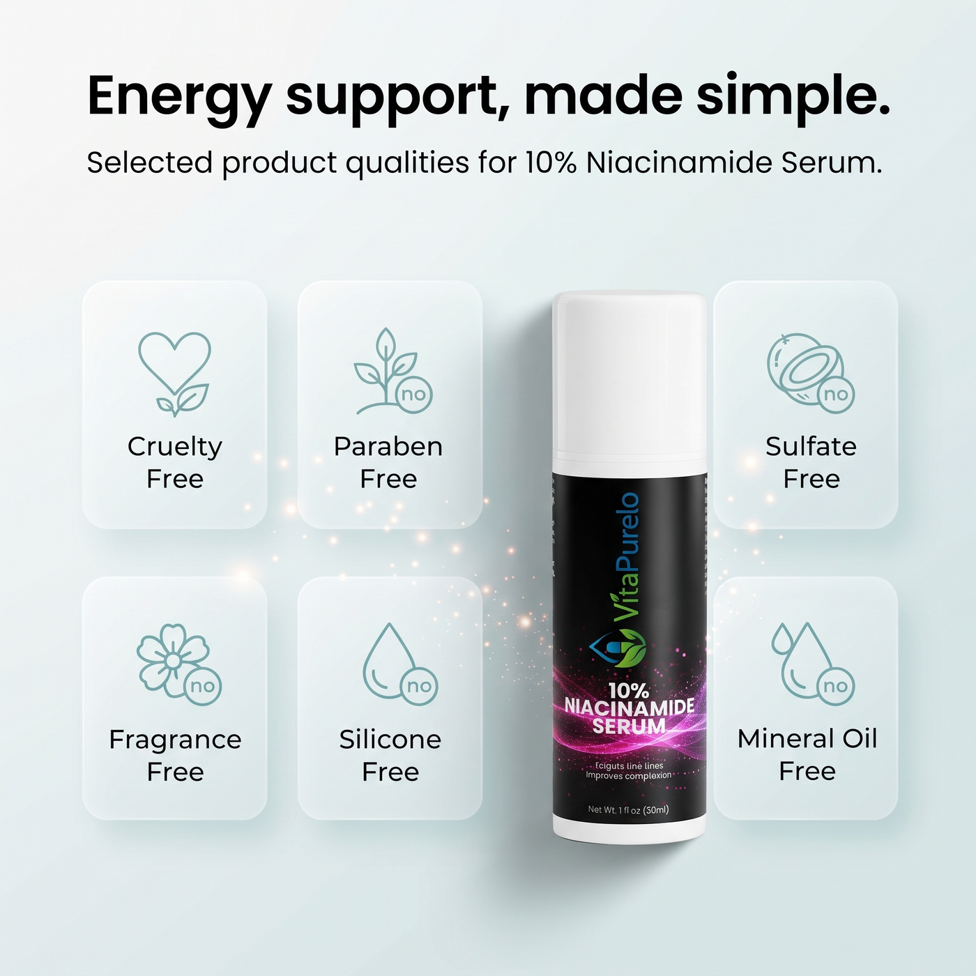 [UGC] 10% Niacinamide Serum — Icons / Badges