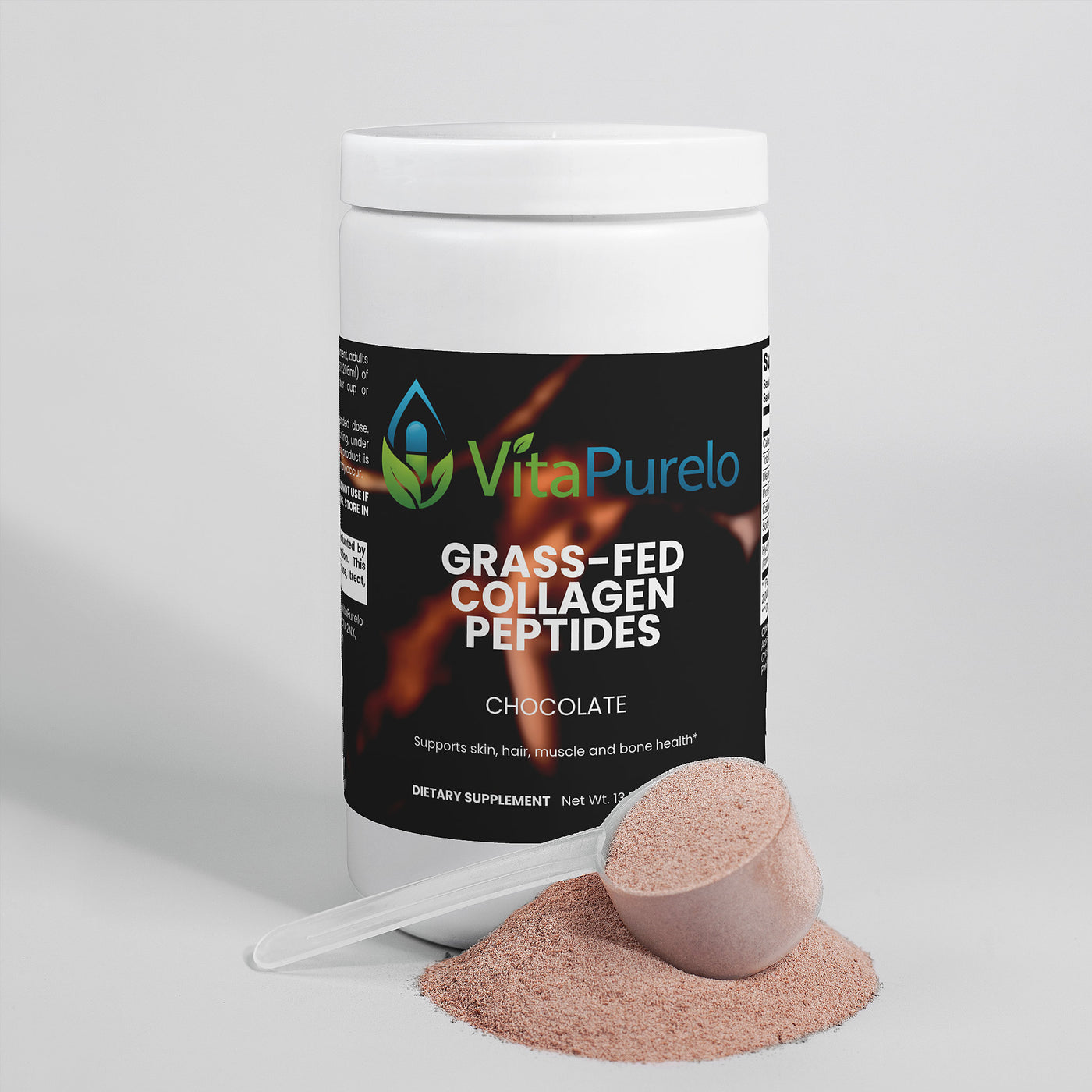 Grass-Fed Collagen Peptides Powder (Chocolate)