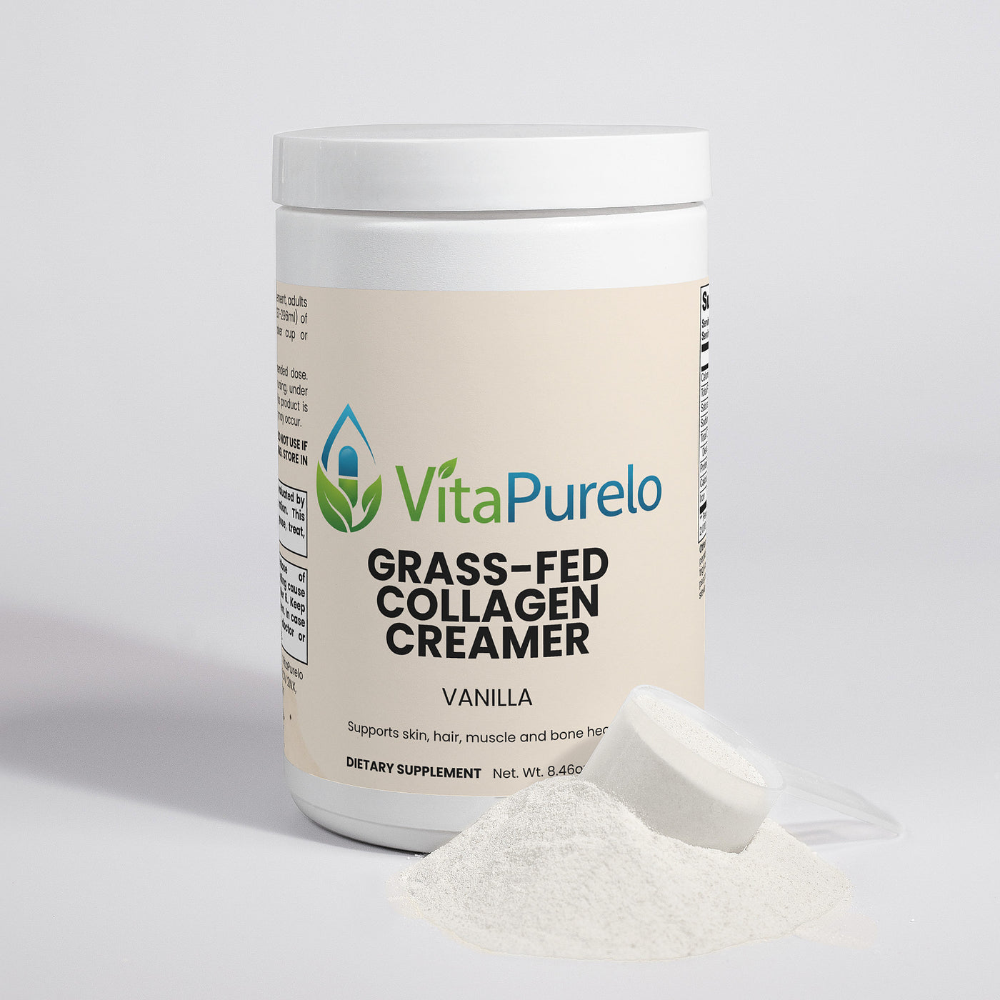 Grass-Fed Collagen Creamer (Vanilla)