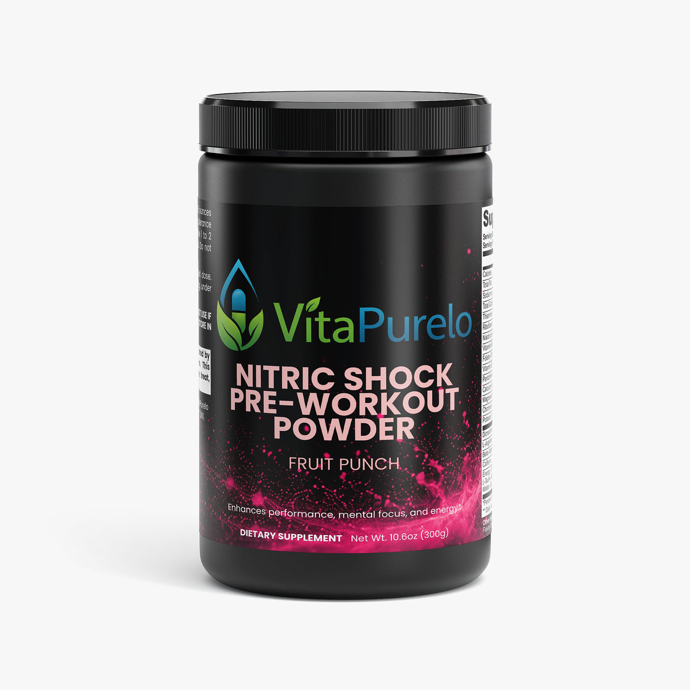 Nitric Shock Pre-Workout Powder (Fruit Punch)