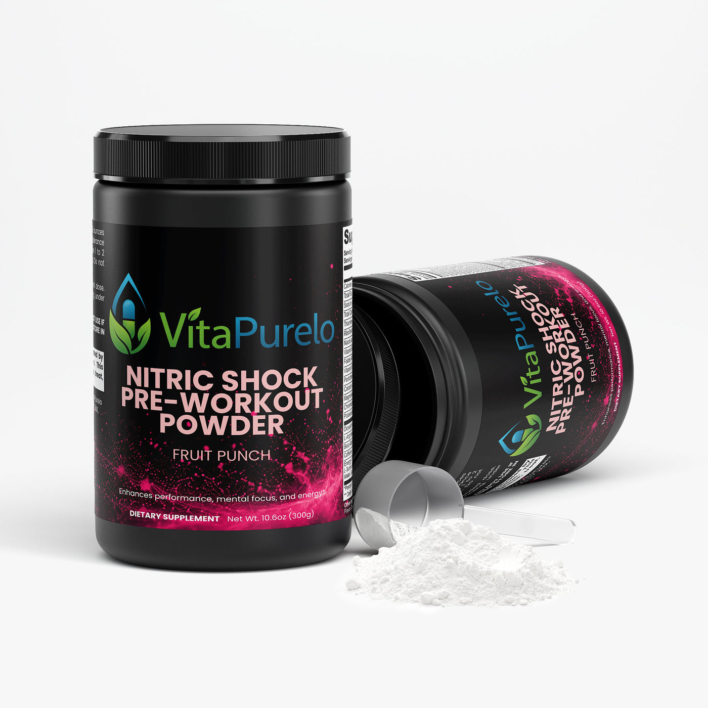 Nitric Shock Pre-Workout Powder (Fruit Punch)