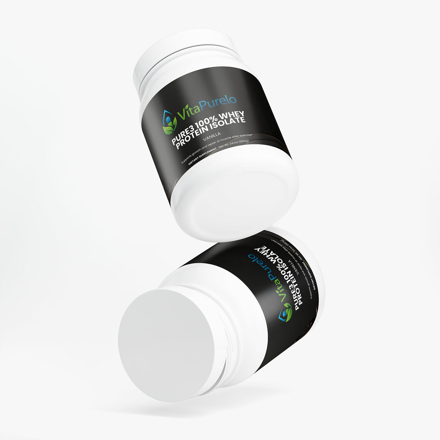 Pure3 100% Whey Protein Isolate (Vanilla)
