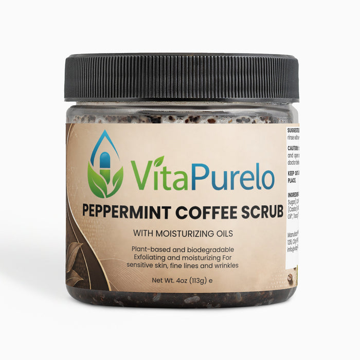 Peppermint Coffee Scrub