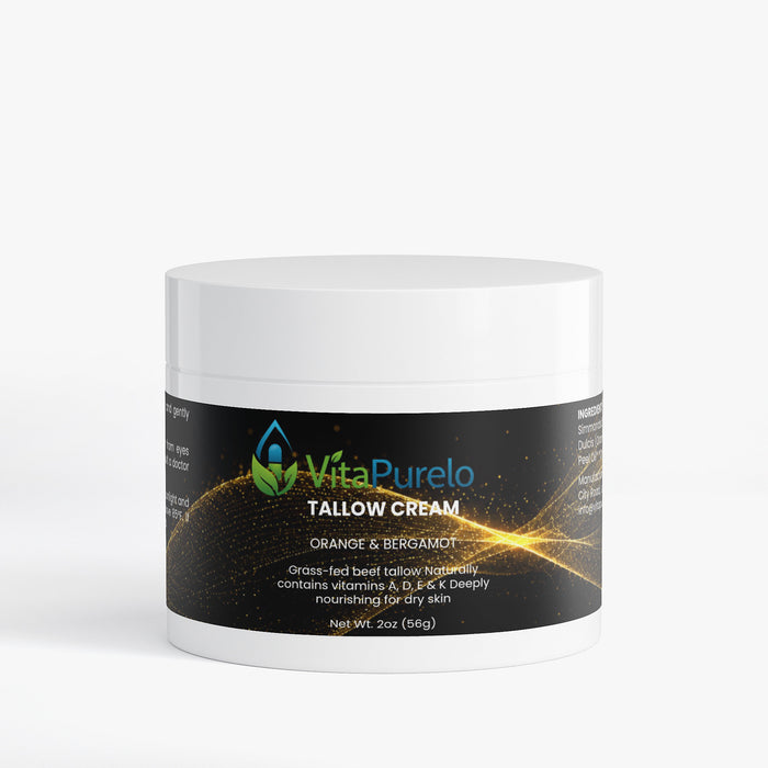 Tallow Cream Orange & Bergamot