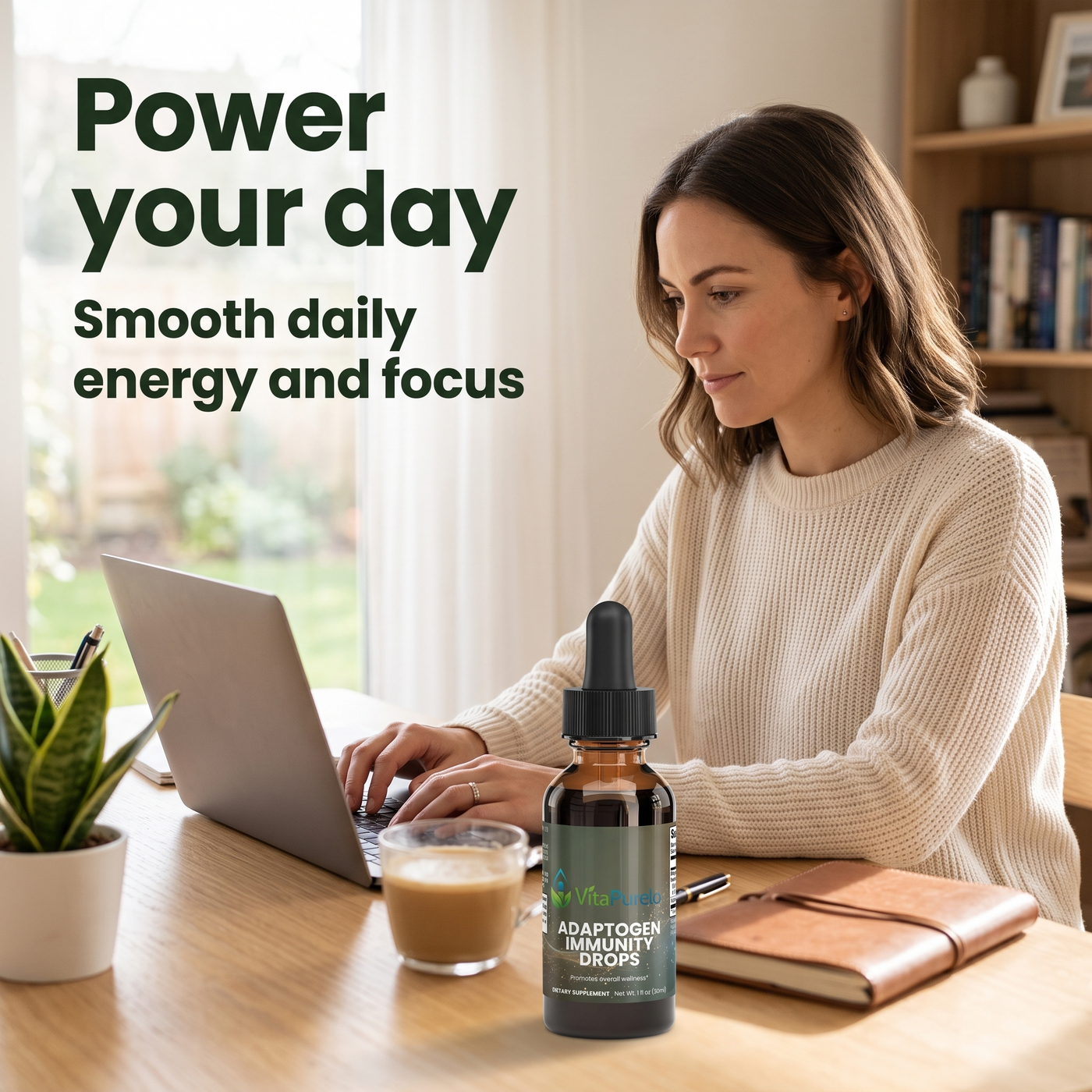 [UGC] Adaptogen Immunity Drops — Lifestyle / Main Benefit