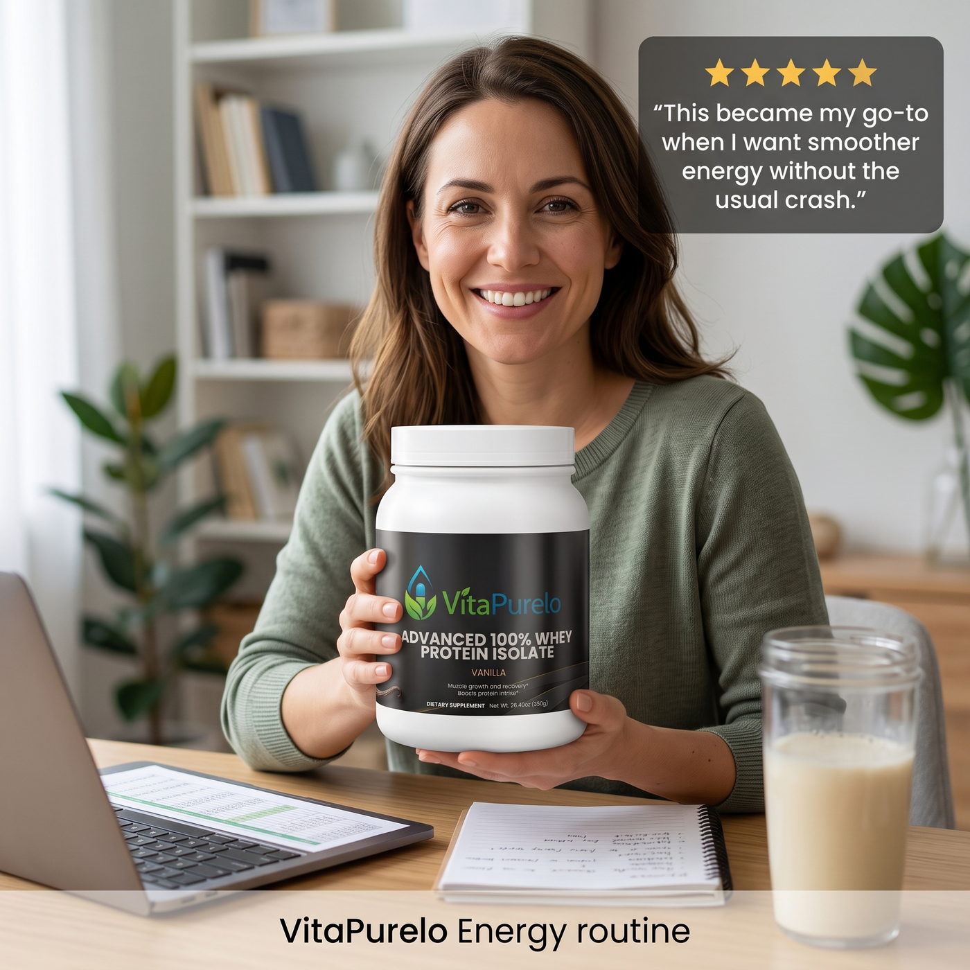 [UGC] Advanced 100% Whey Protein Isolate (Vanilla) — Testimonial / Review