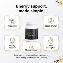[UGC] Advanced 100% Whey Protein Isolate (Vanilla) — Icons / Badges