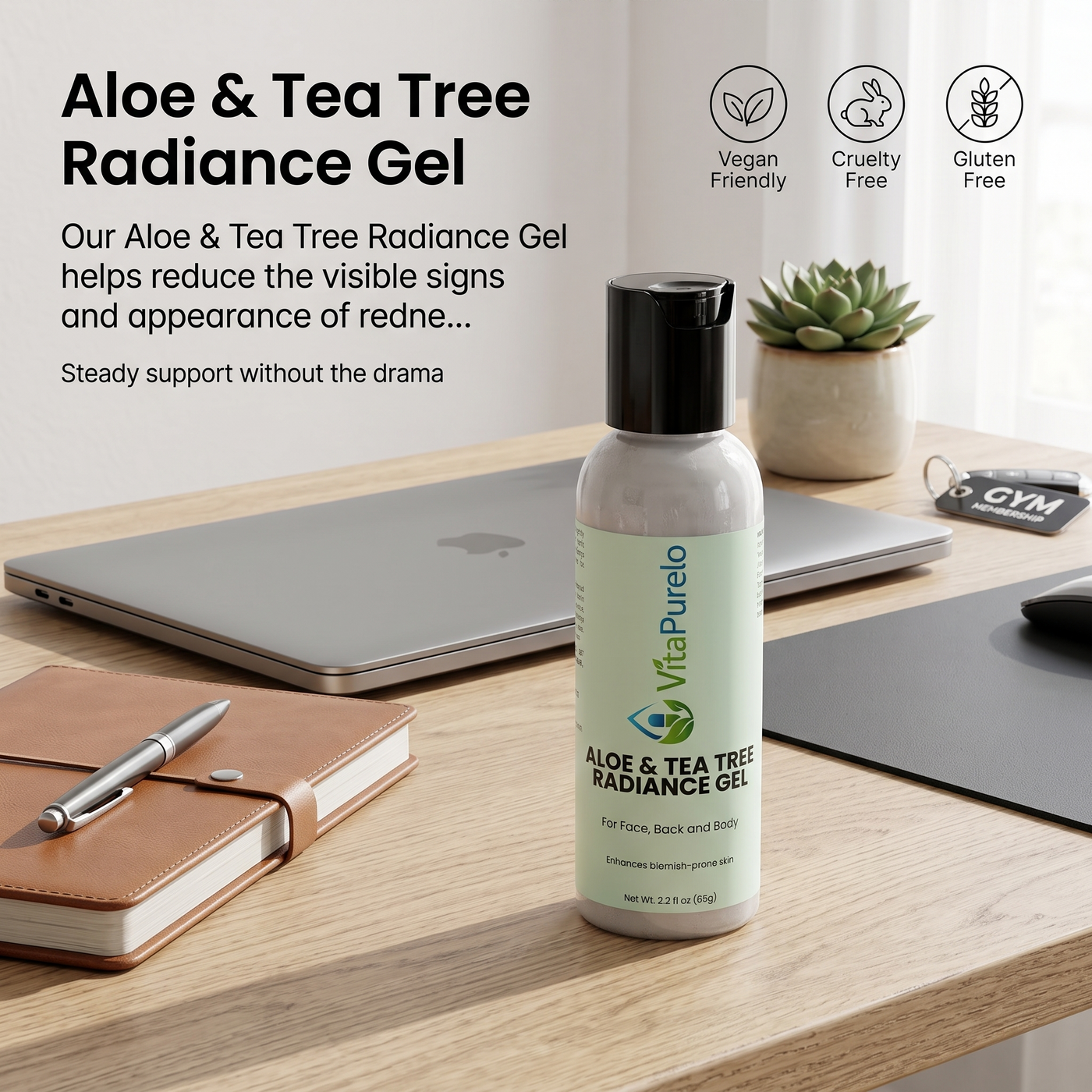 [UGC] Aloe & Tea Tree Radiance Gel — Product + Context