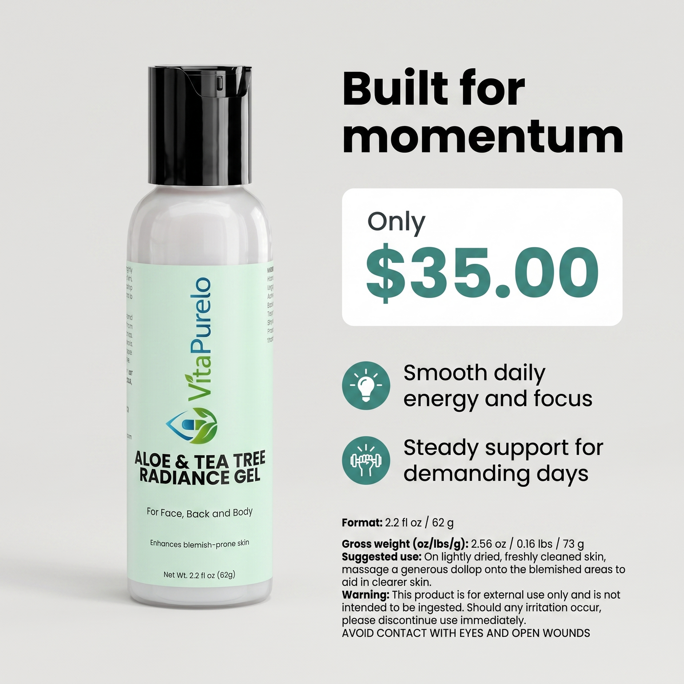 [UGC] Aloe & Tea Tree Radiance Gel — Value / Price