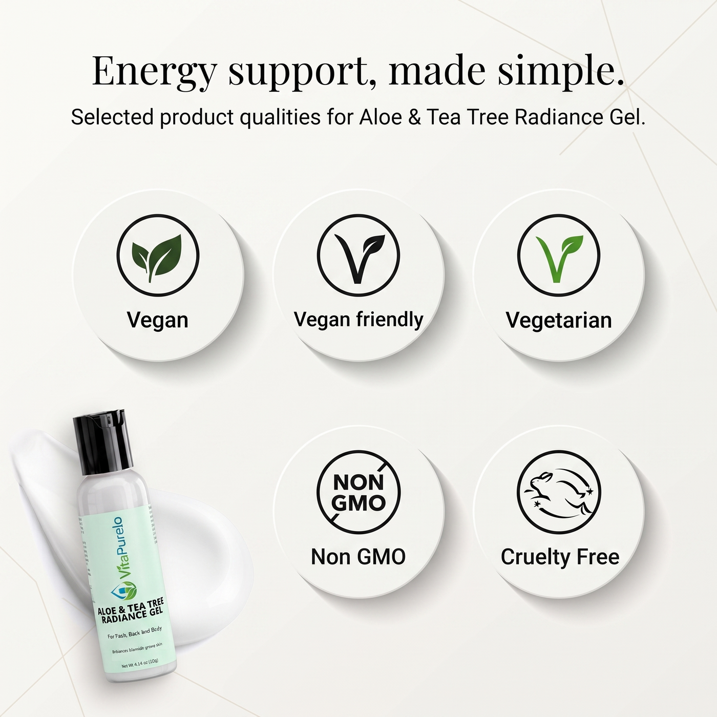 [UGC] Aloe & Tea Tree Radiance Gel — Icons / Badges