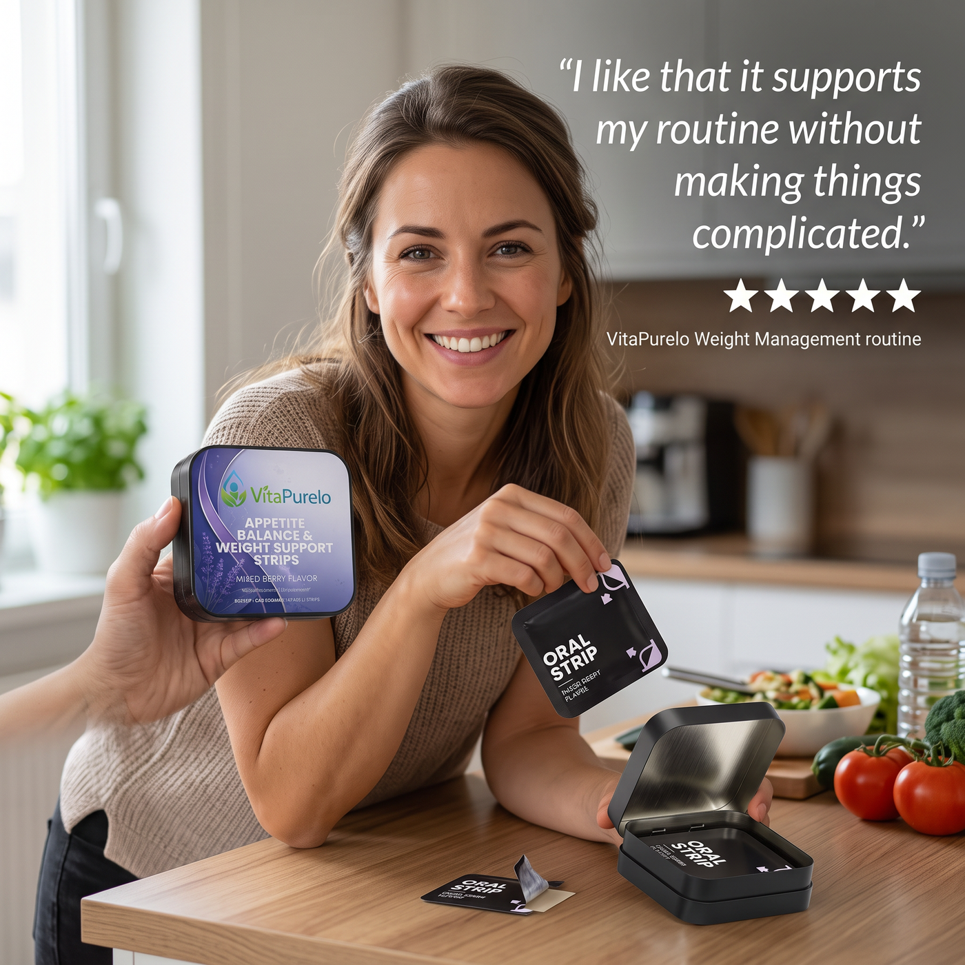 [UGC] Appetite Balance & Weight Support Strips — Testimonial / Review