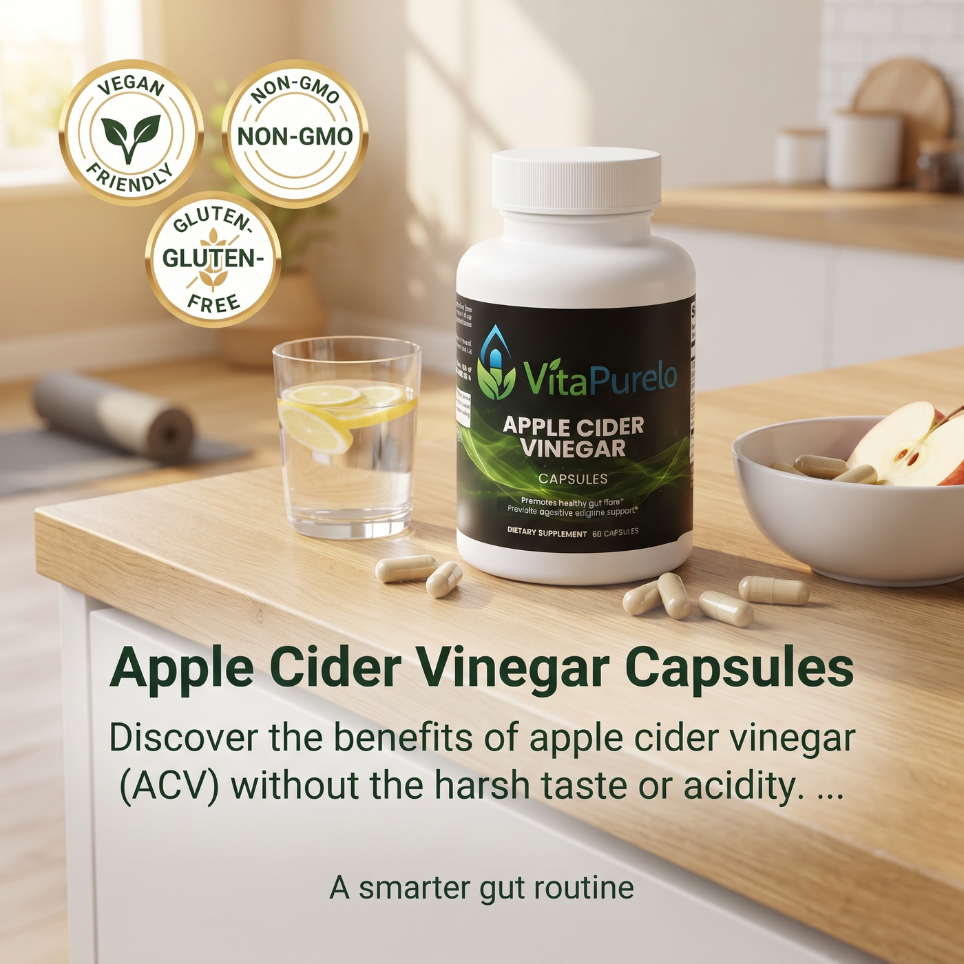 [UGC] Apple Cider Vinegar Capsules — Product + Context