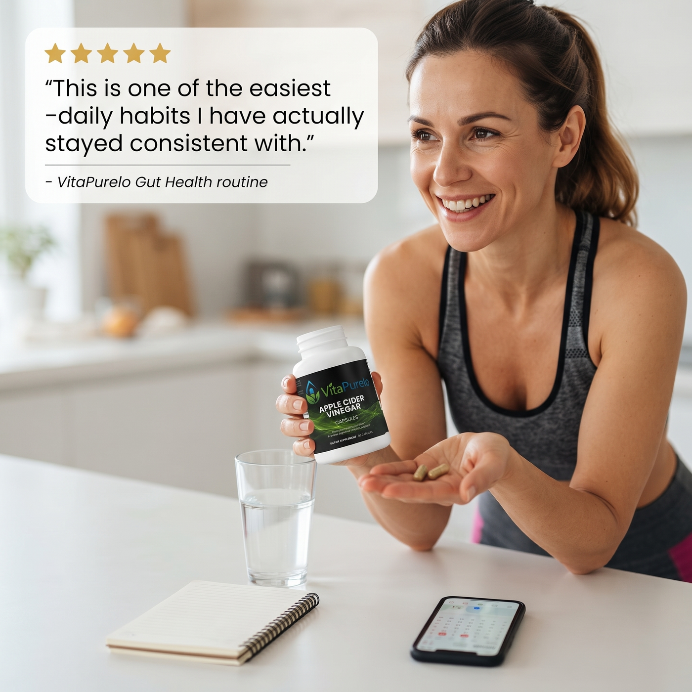 [UGC] Apple Cider Vinegar Capsules — Testimonial / Review