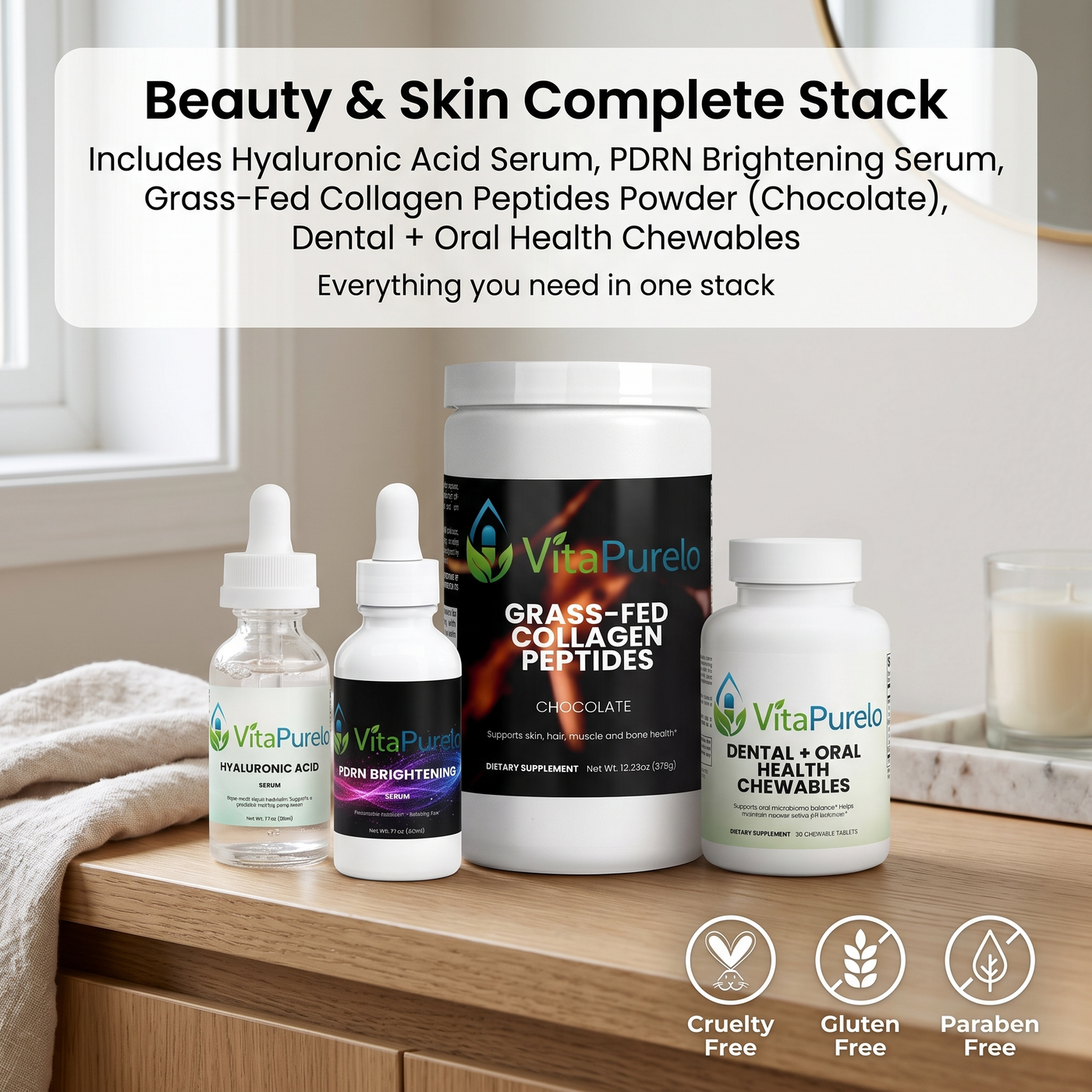[UGC] Beauty & Skin Complete Stack — Bundle Product + Context