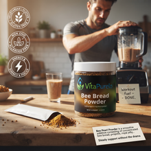 [UGC] Bee Bread Powder — Product + Context
