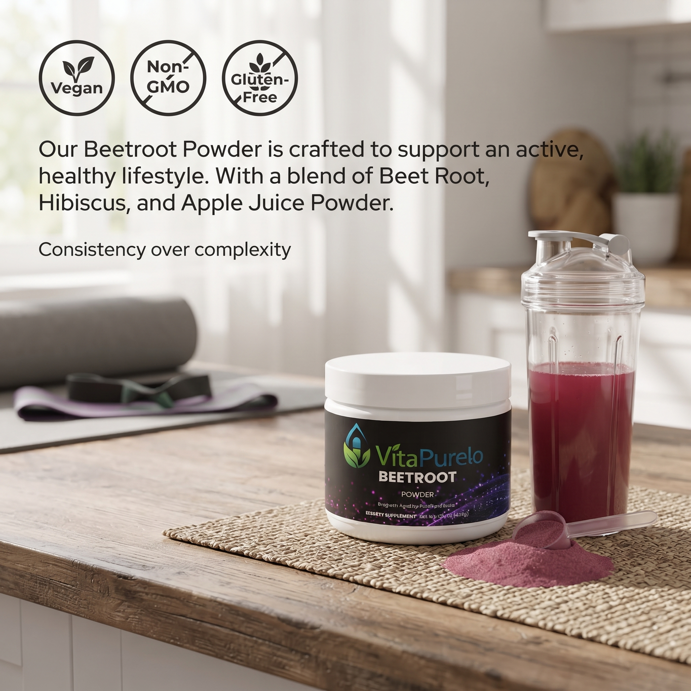 [UGC] Beetroot Powder — Product + Context