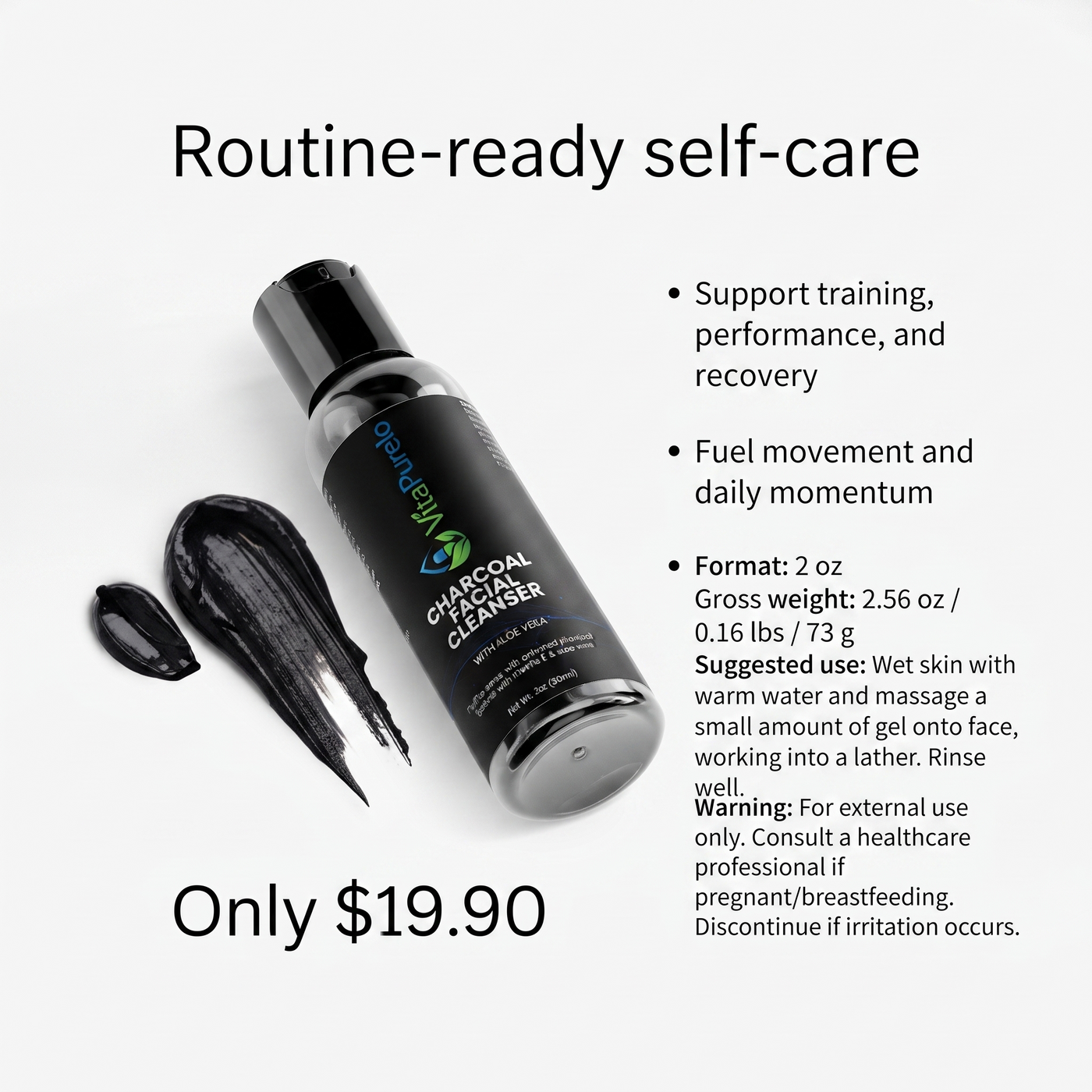 [UGC] Charcoal Facial Cleanser — Value / Price