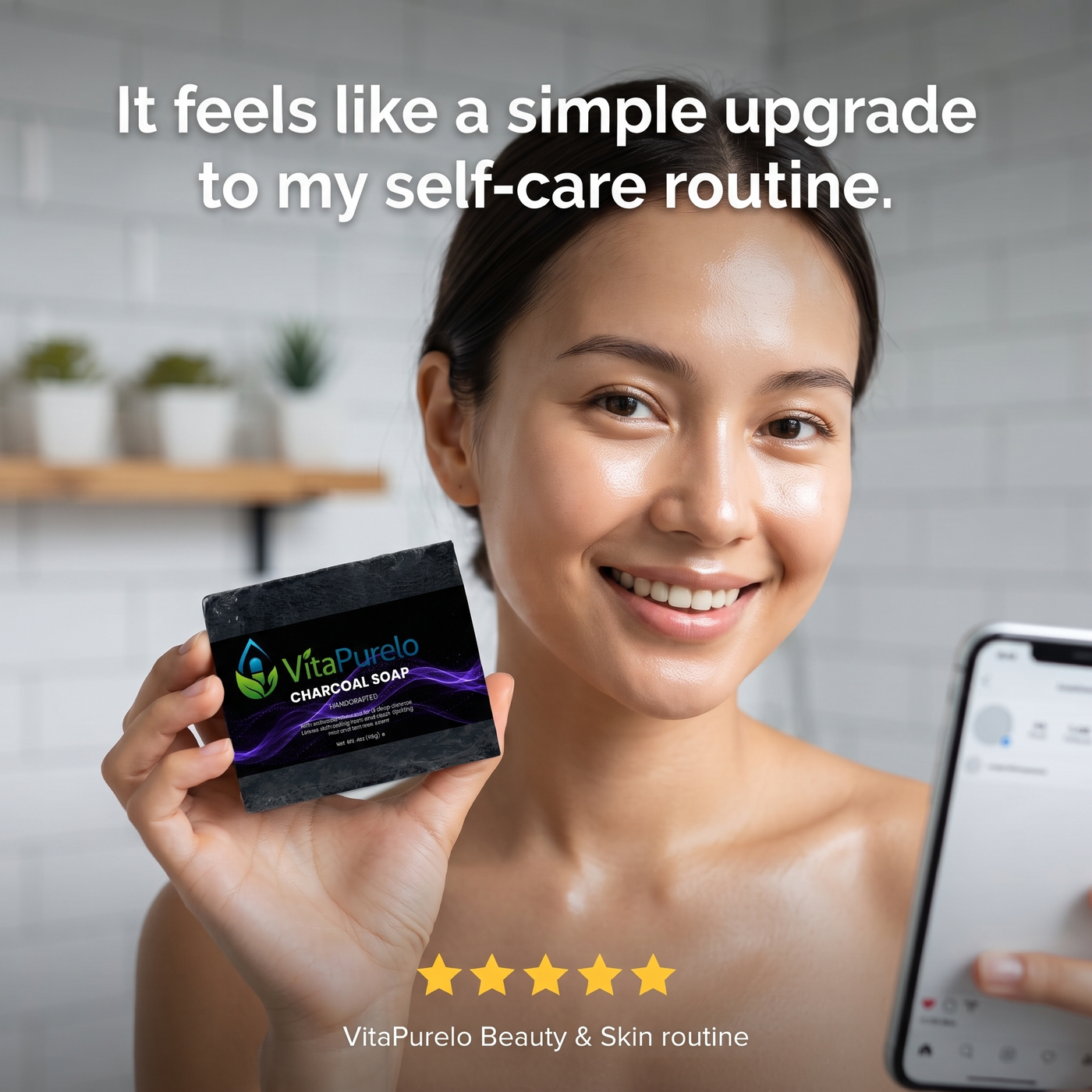 [UGC] Charcoal Soap — Testimonial / Review