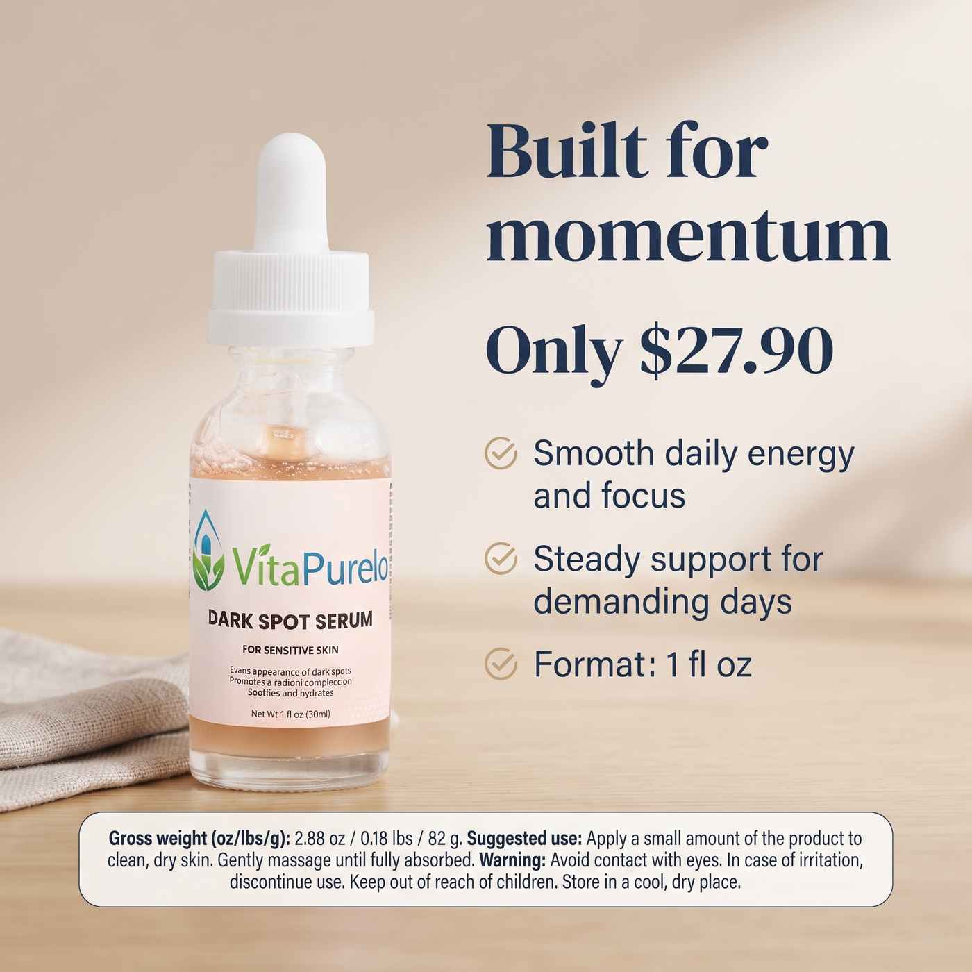 [UGC] Dark Spot Serum for Sensitive Skin — Value / Price