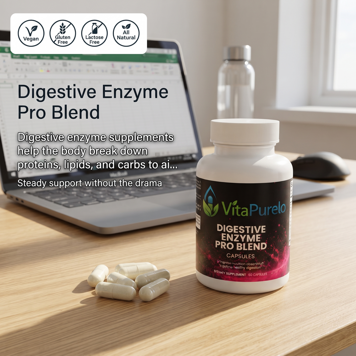 [UGC] Digestive Enzyme Pro Blend — Product + Context