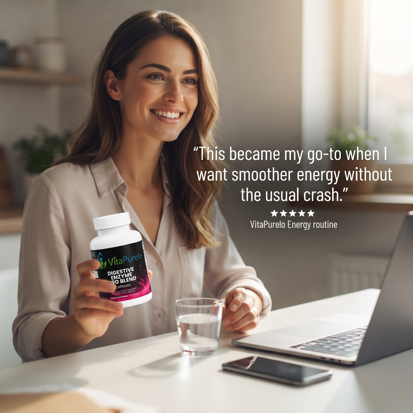 [UGC] Digestive Enzyme Pro Blend — Testimonial / Review