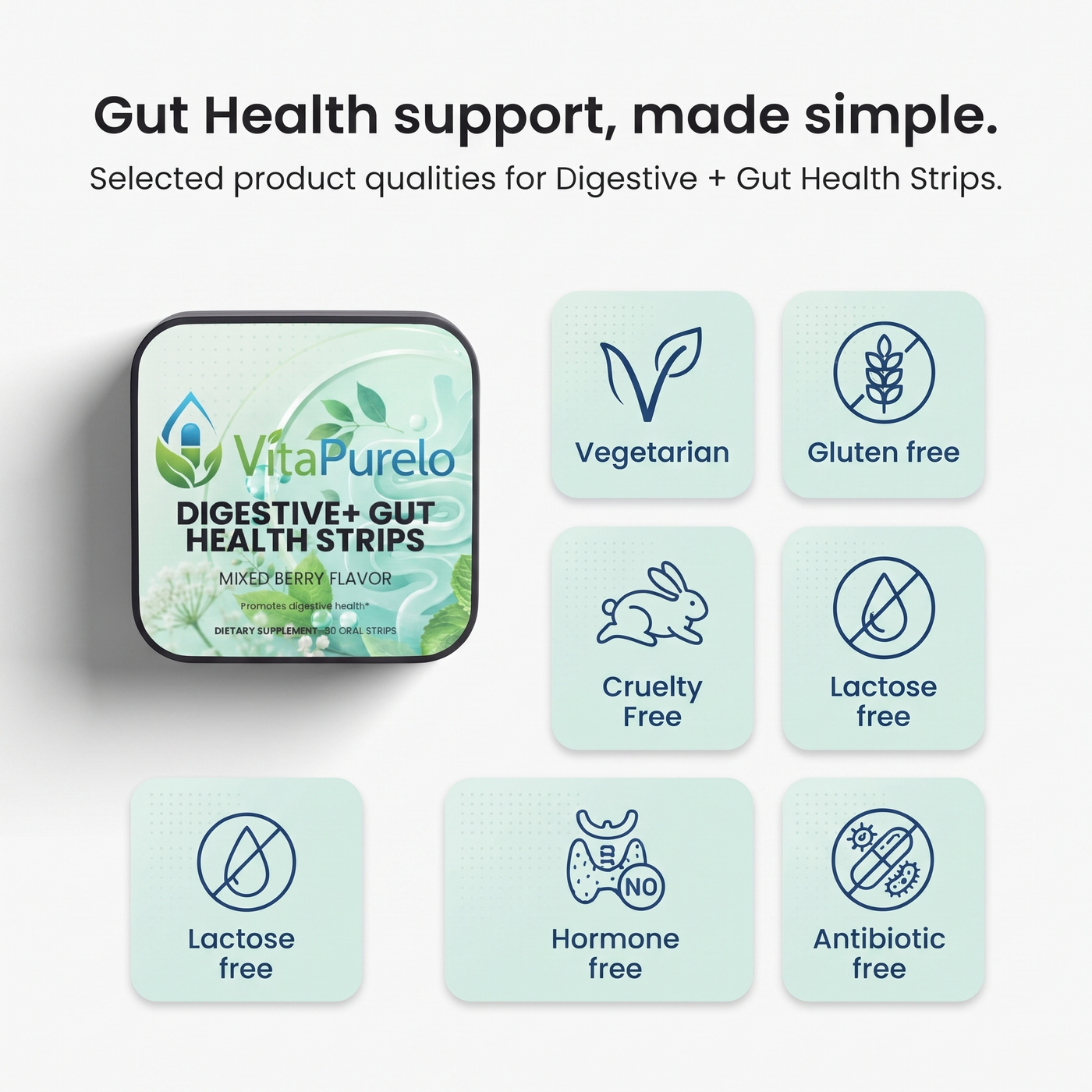 [UGC] Digestive + Gut Health Strips — Icons / Badges