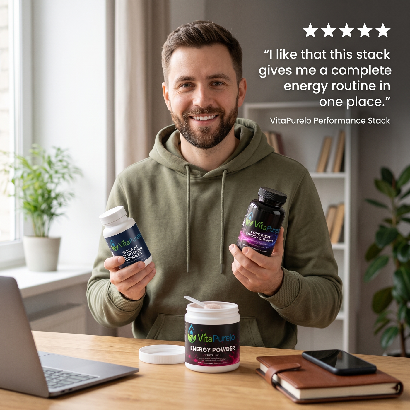 [UGC] Energy Performance Stack — Bundle Testimonial / Review
