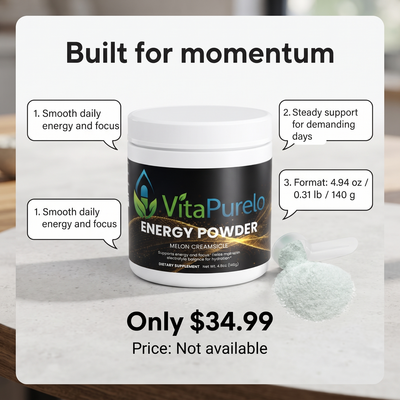 [UGC] Energy Powder (Melon Creamsicle) — Value / Price