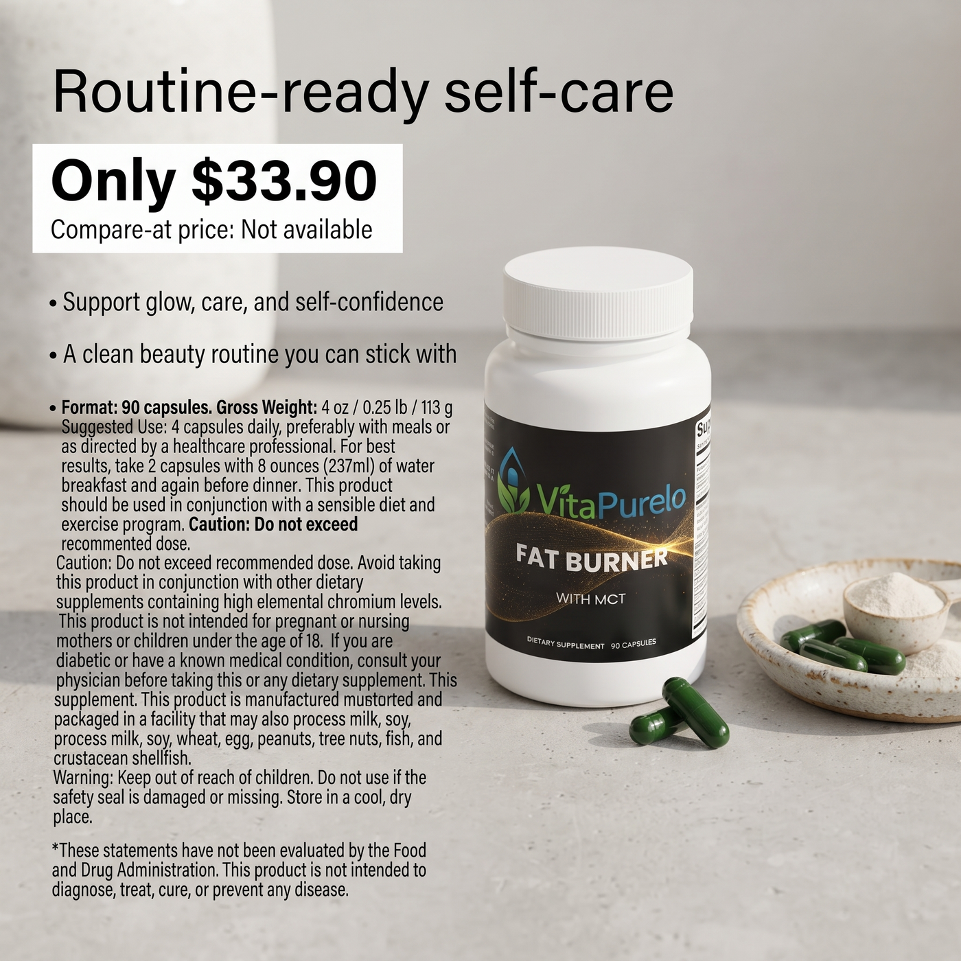 [UGC] Fat Burner with MCT — Value / Price
