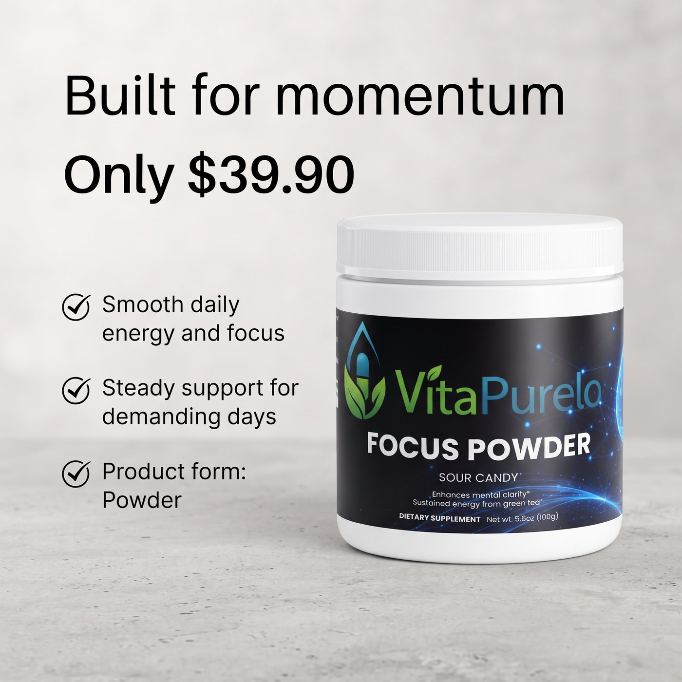 [UGC] Focus Powder (Sour Candy) — Value / Price