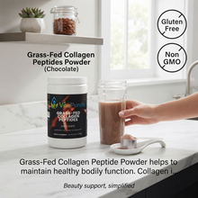 [UGC] Grass-Fed Collagen Peptides Powder (Chocolate) — Product + Context