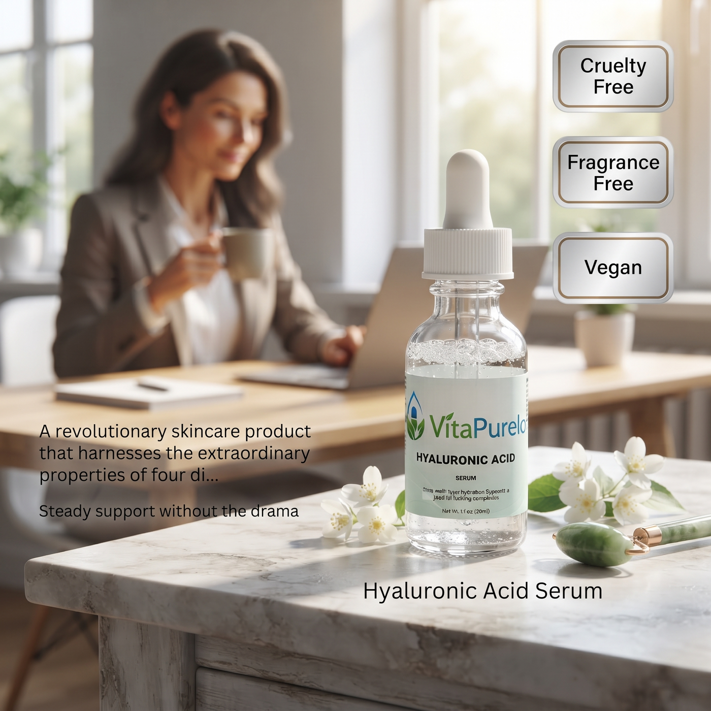 [UGC] Hyaluronic Acid Serum — Product + Context