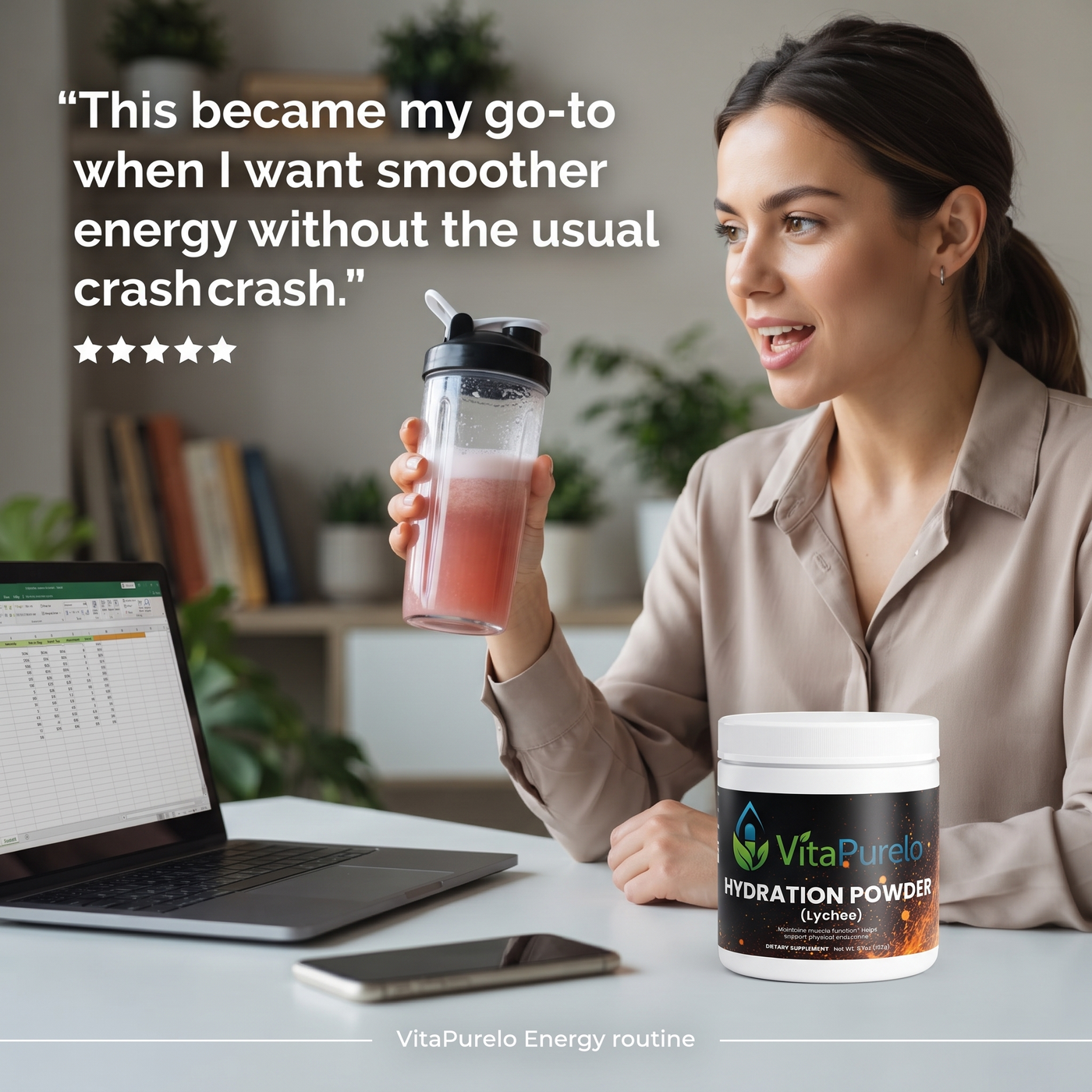 [UGC] Hydration Powder (Lychee) — Testimonial / Review