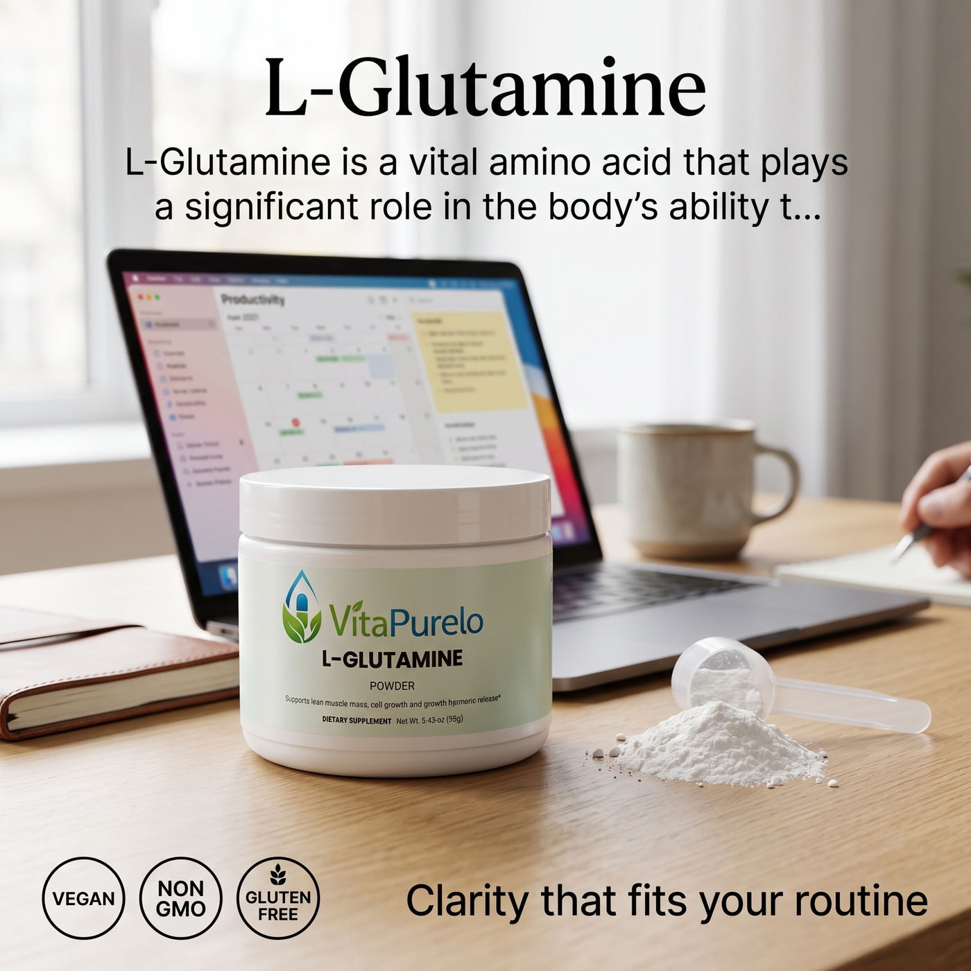 [UGC] L-Glutamine — Product + Context