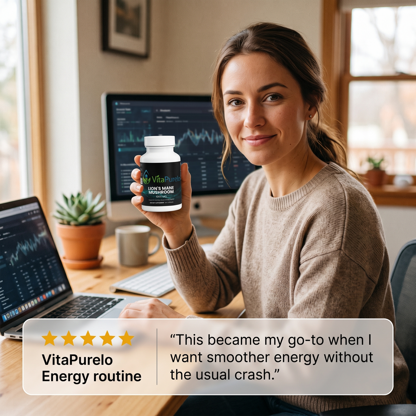 [UGC] Lion's Mane Mushroom — Testimonial / Review
