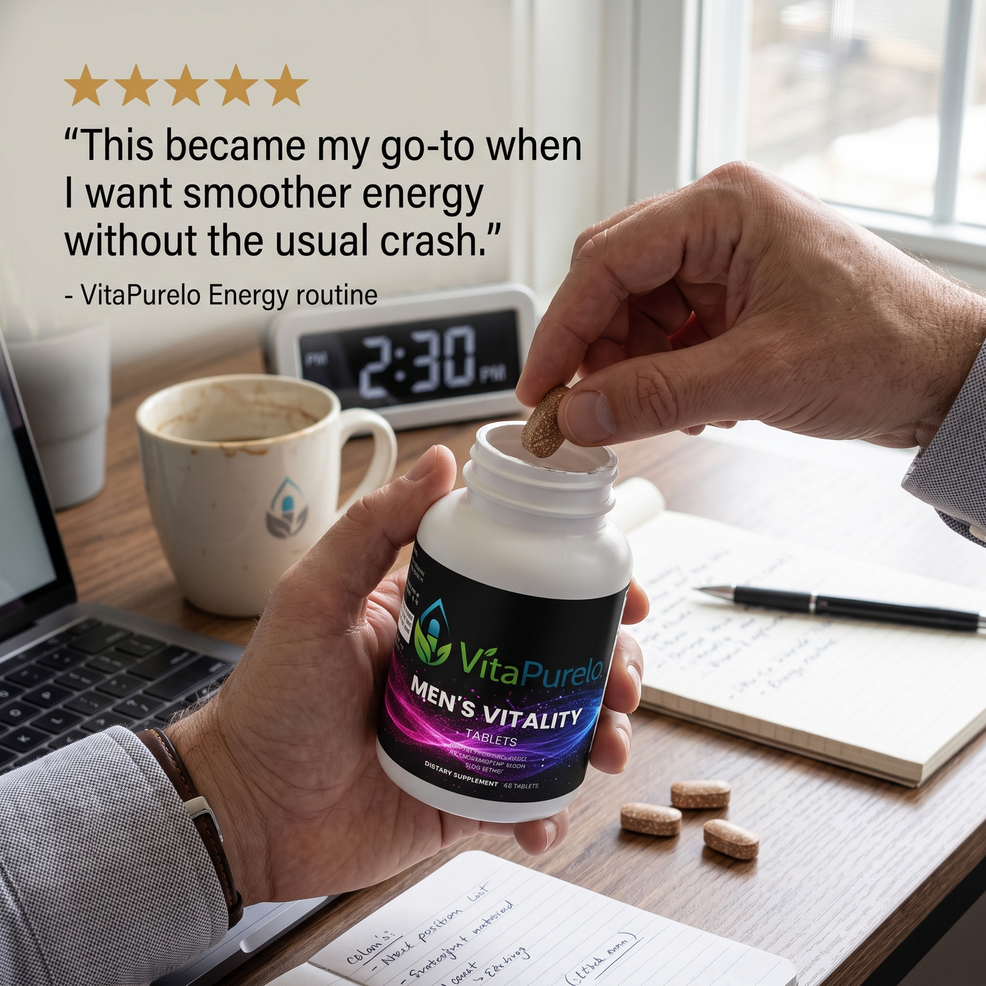 [UGC] Men's Vitality — Testimonial / Review
