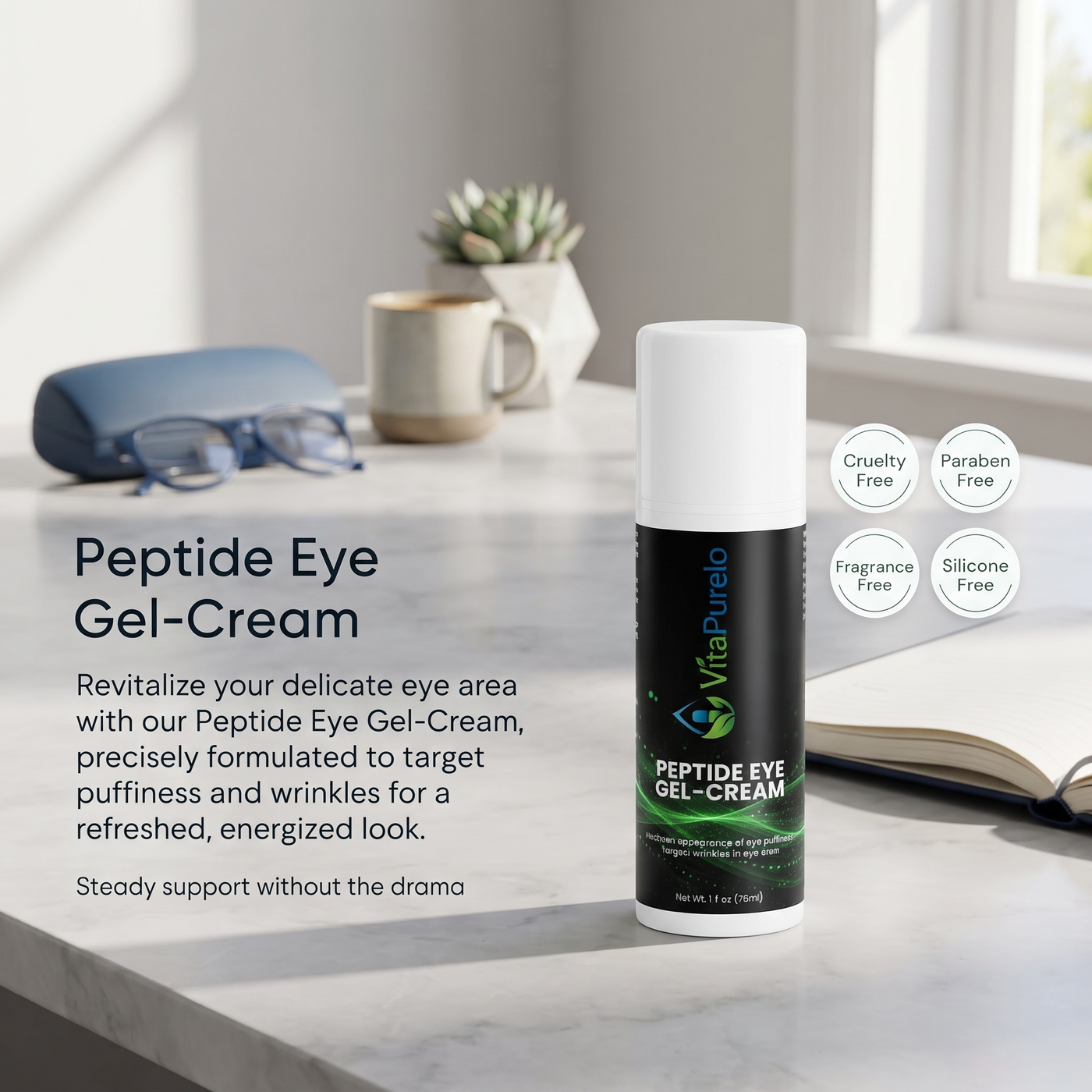 [UGC] Peptide Eye Gel-Cream — Product + Context