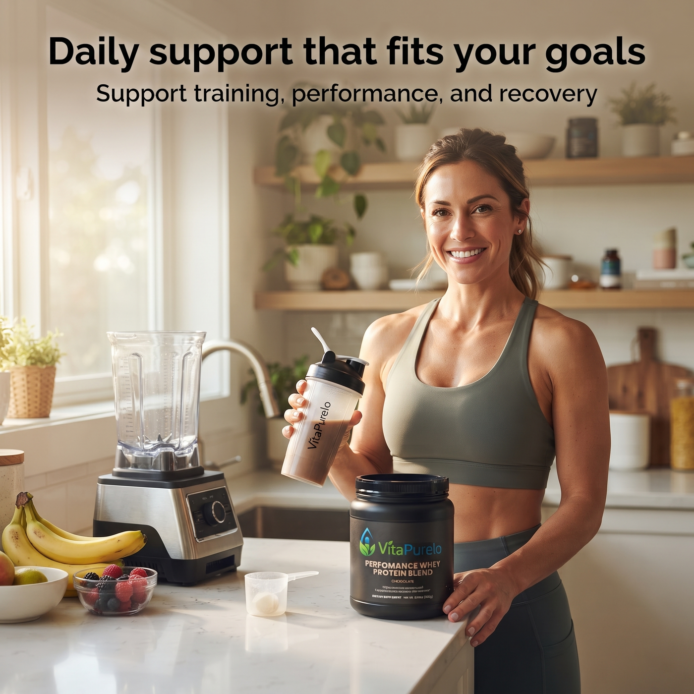 [UGC] Performance Whey Protein Blend (Chocolate) — Lifestyle / Main Benefit