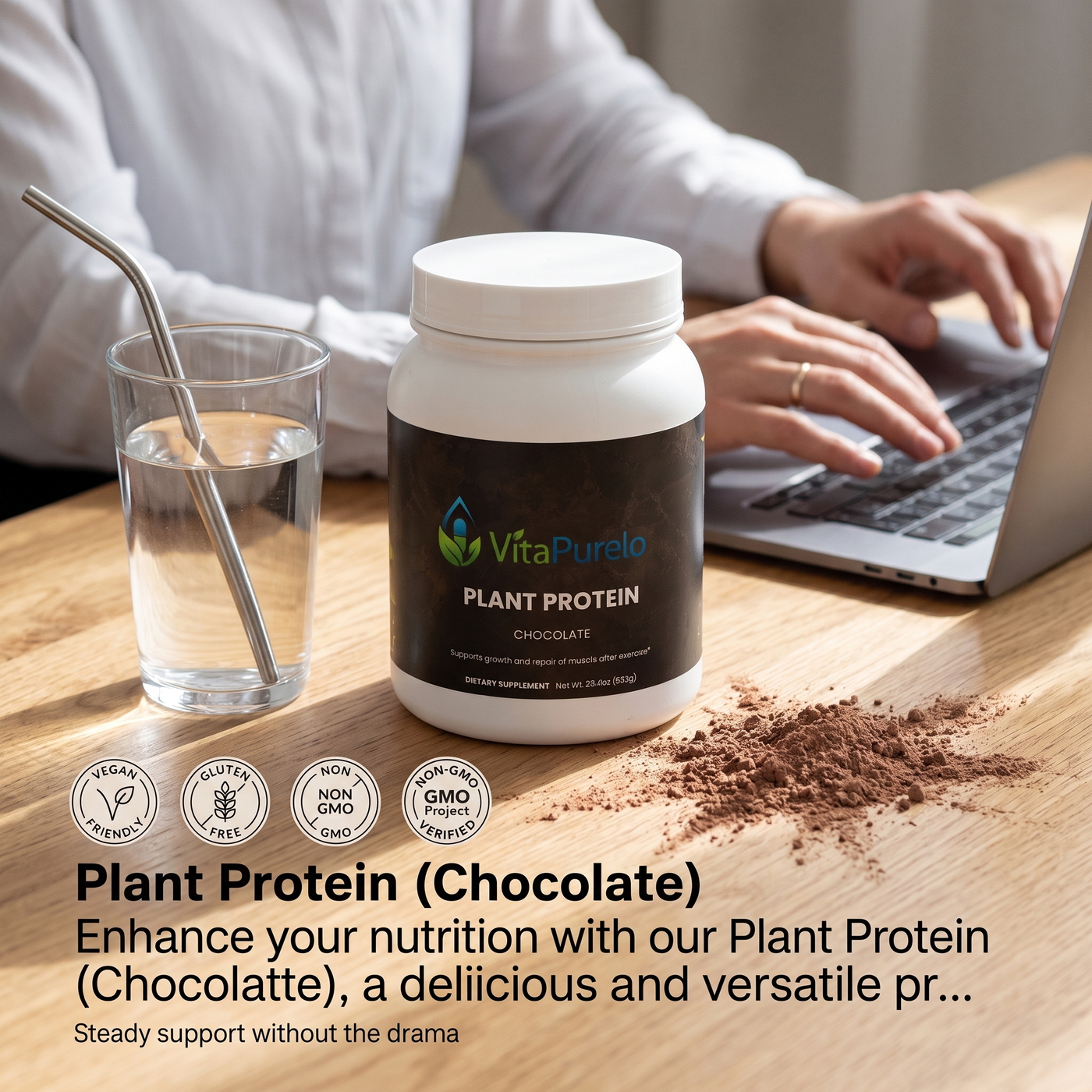 [UGC] Plant Protein (Chocolate) — Product + Context