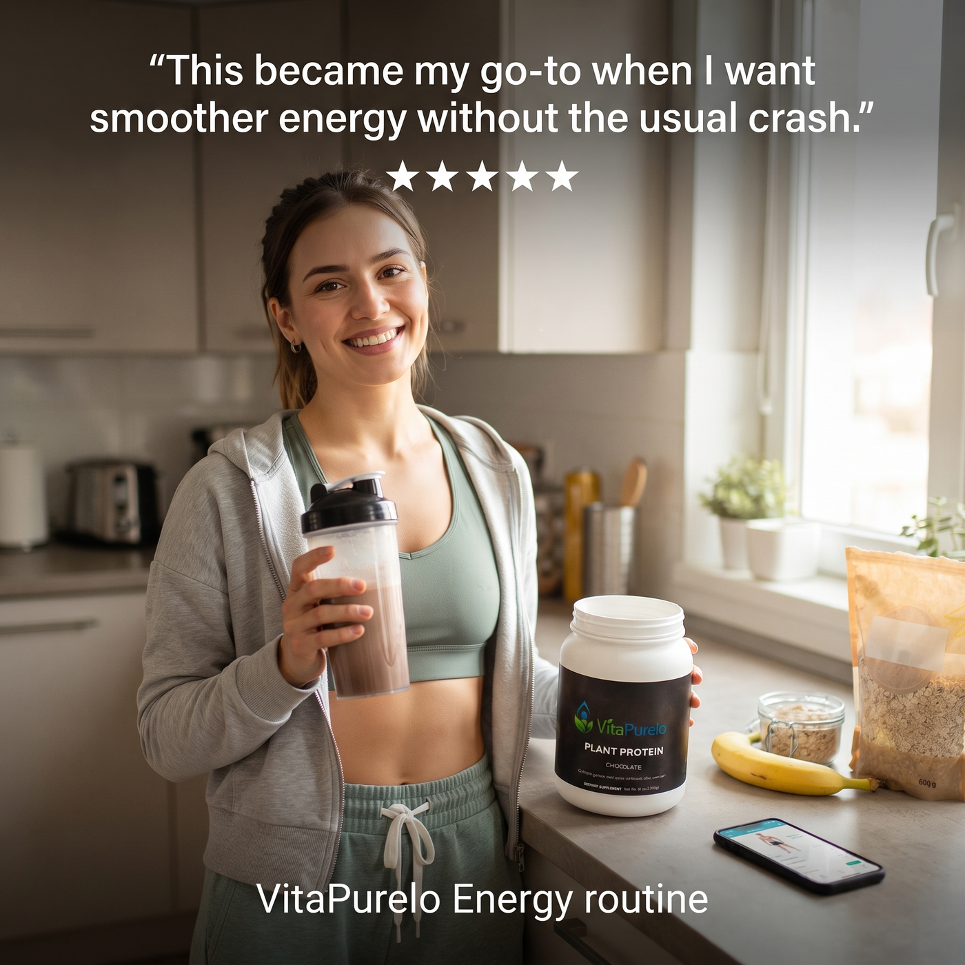 [UGC] Plant Protein (Chocolate) — Testimonial / Review