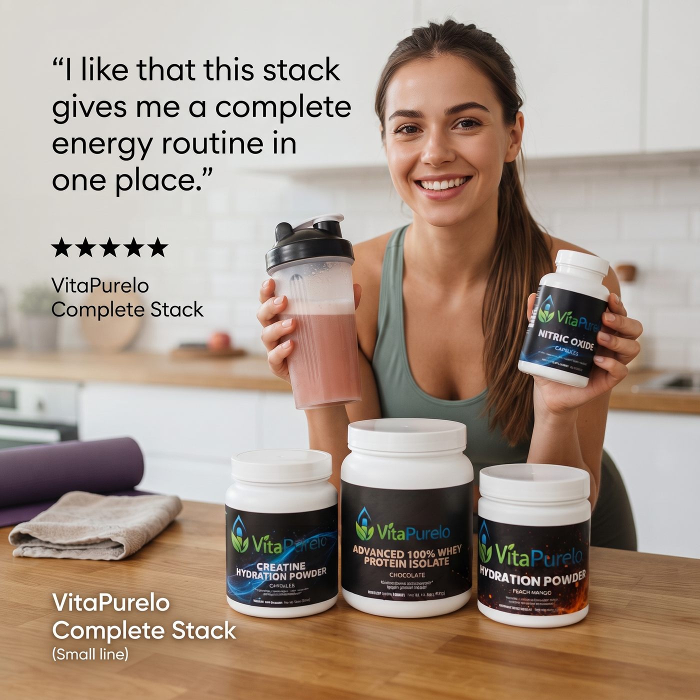 [UGC] Workout & Recovery Complete Stack — Bundle Testimonial / Review